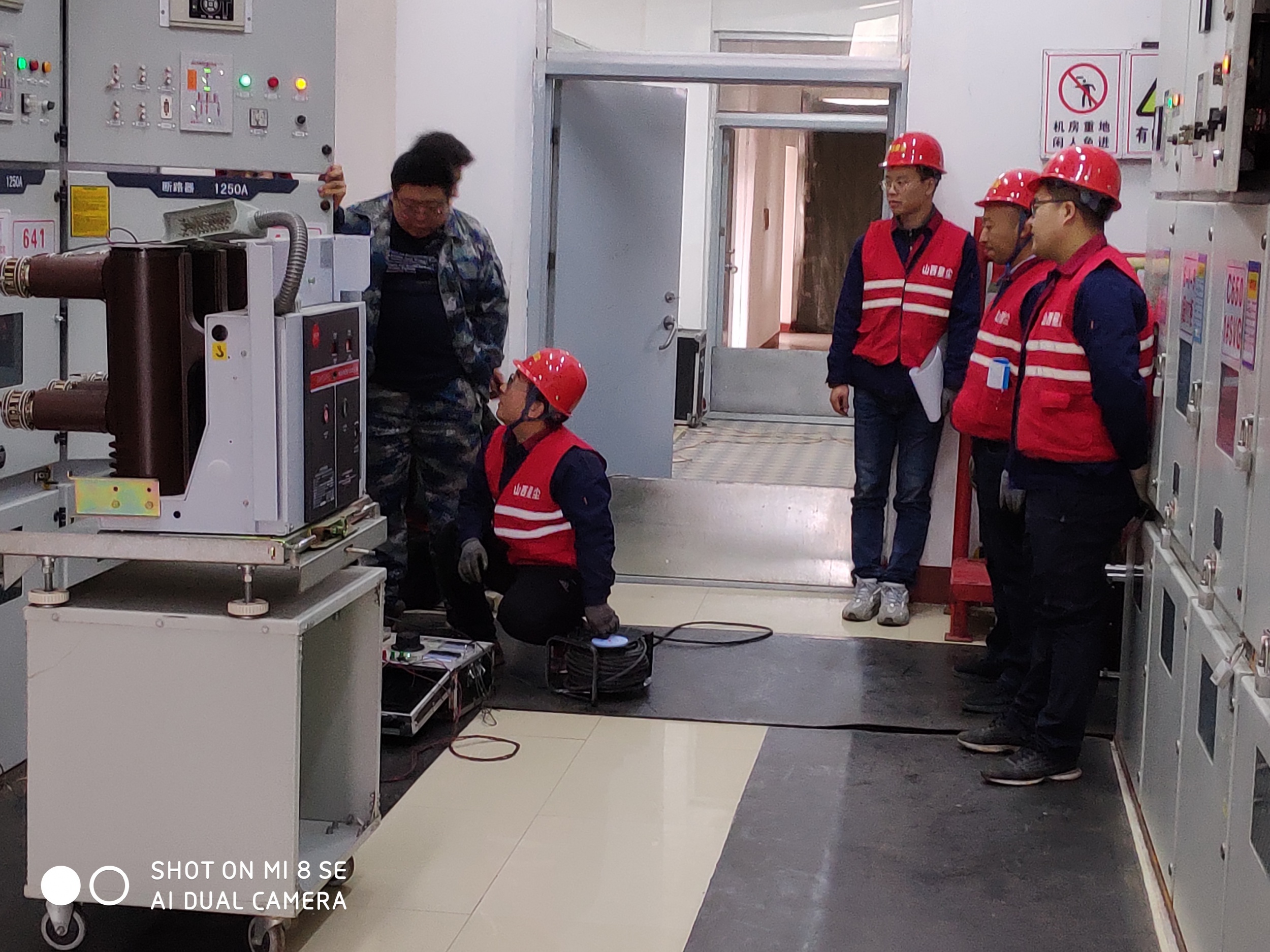 山西美锦集团锦富煤业有限公司35kV变电站预防性试验